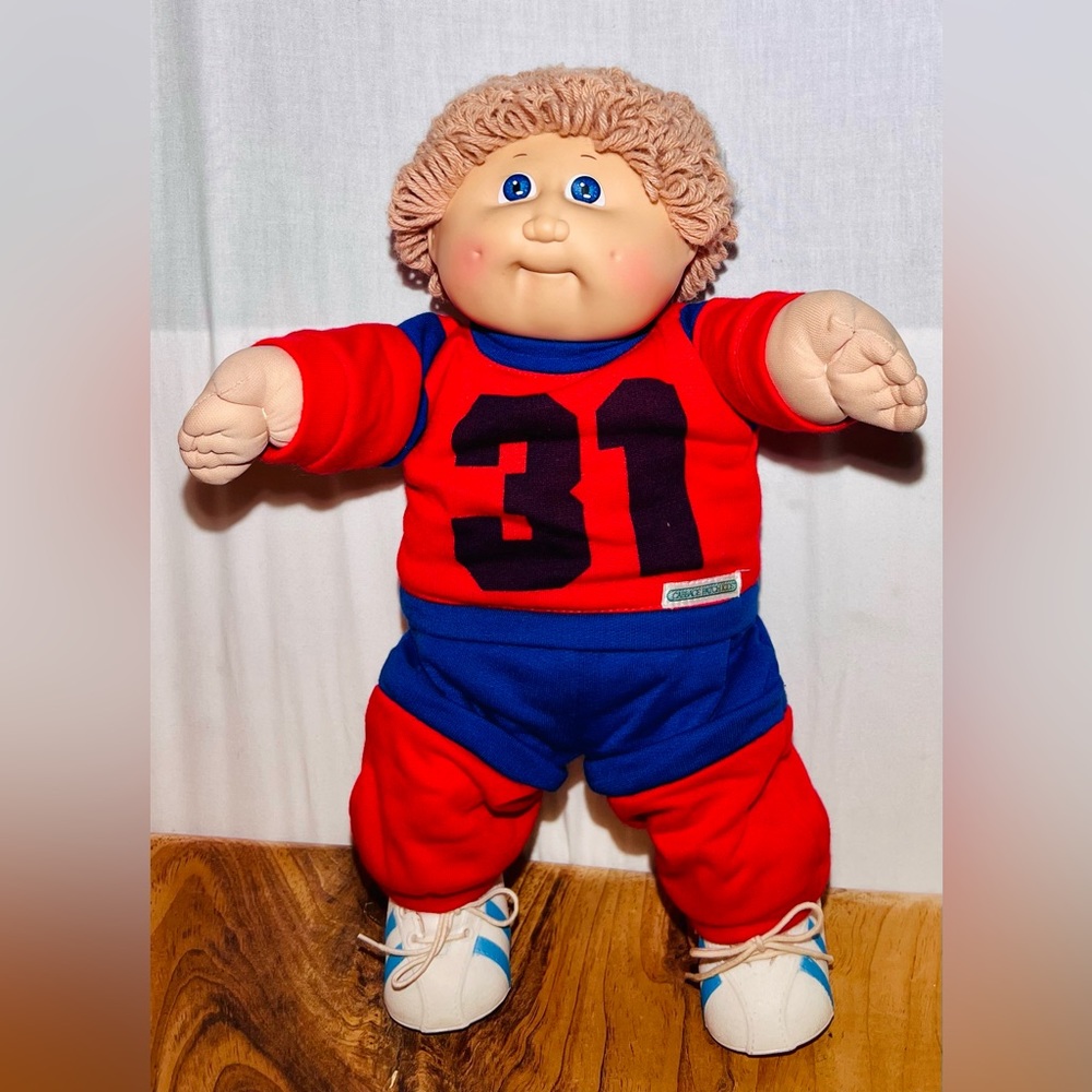 Vintage 1984 Cabbage Patch Kid - Track Suit Boy